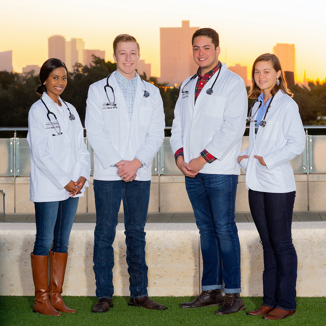 TCU School of Medicine Medical students